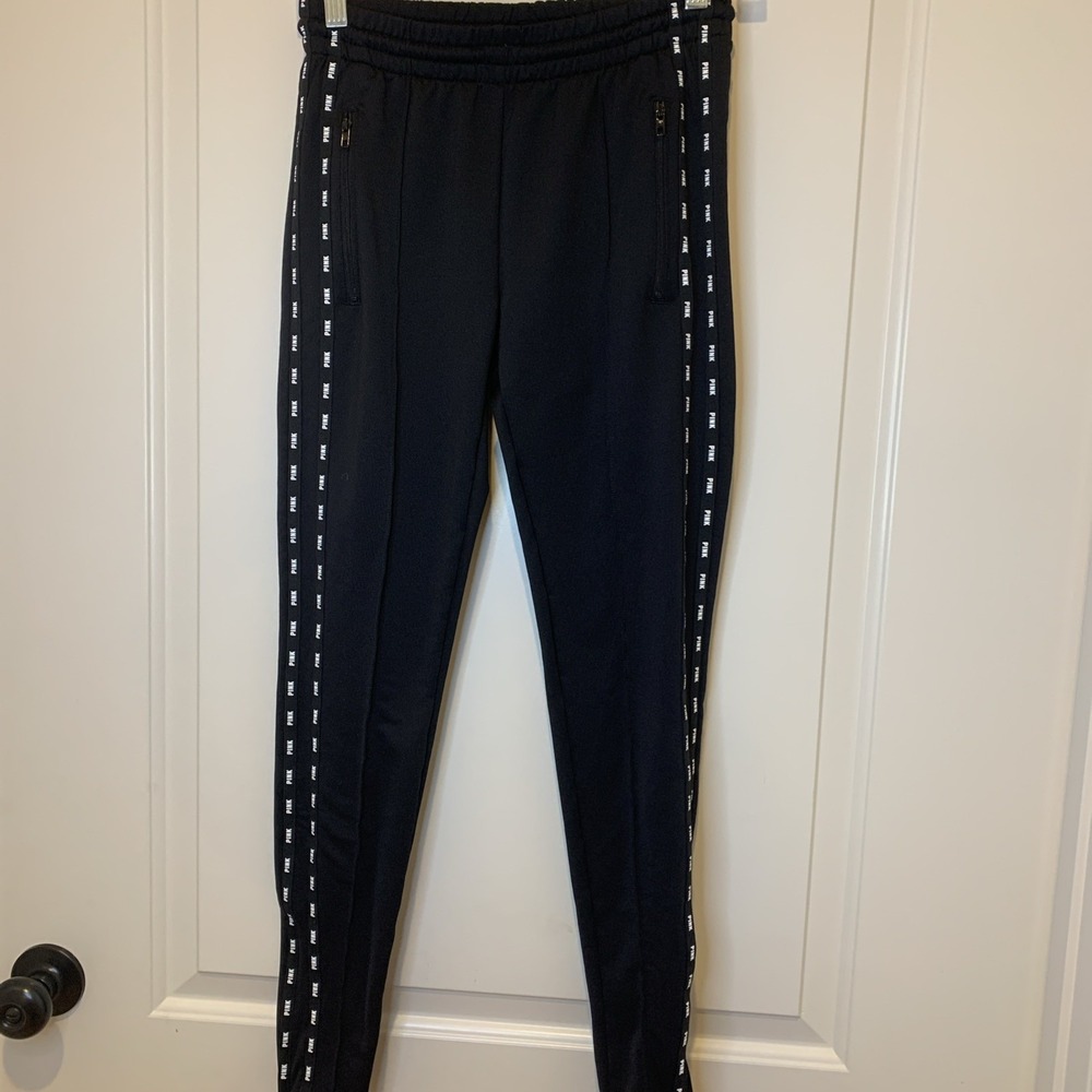Pink Victoria Secret Black Jogger XS